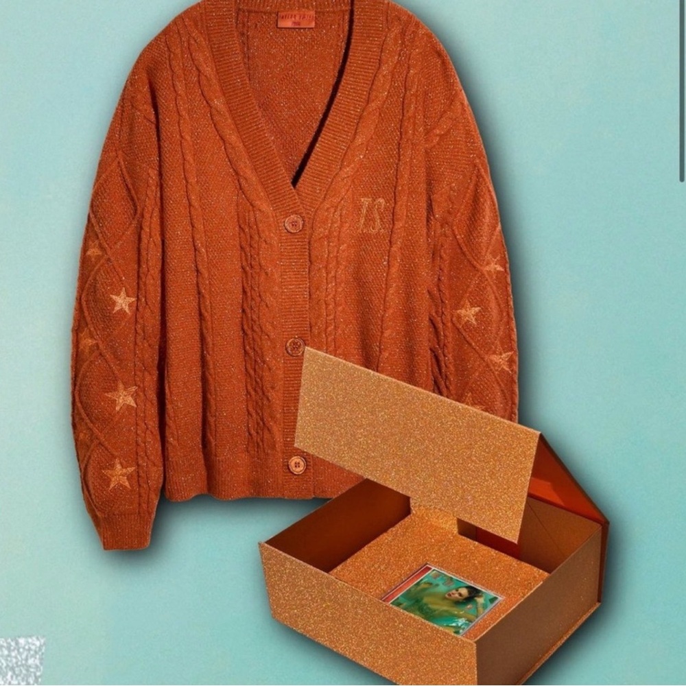 Taylor Swift, The Life of a Showgirl Cardigan Sweater XS Small New with Box!